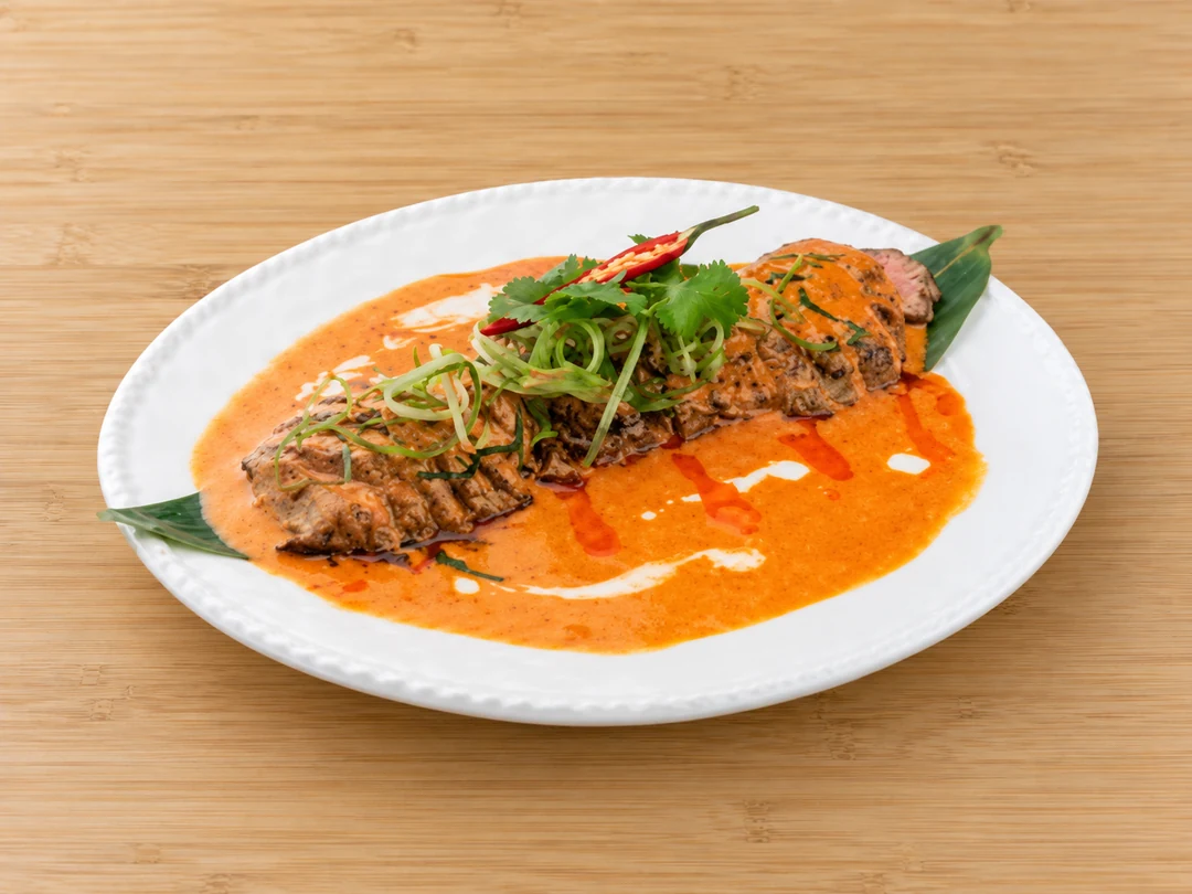 F11. Bœuf grillé au curry rouge