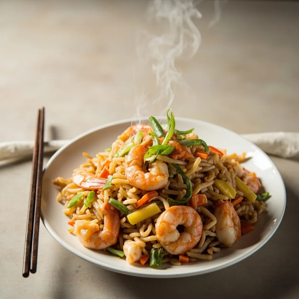 R4 - Riz sauté aux crevettes (Shrimp fried rice)
