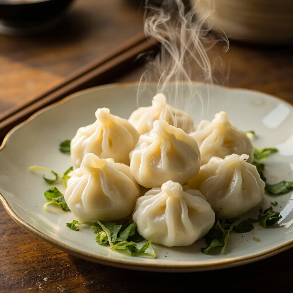 Tangyuan (Ralls of glutinous rice)