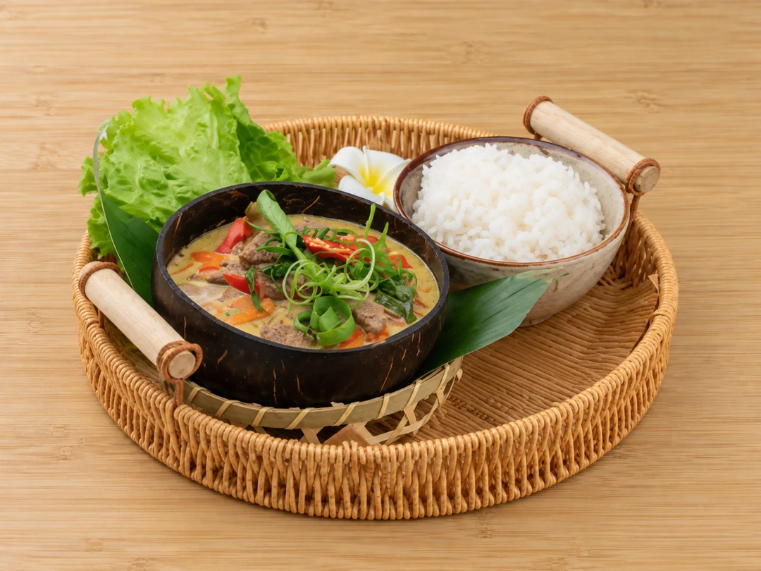 PA4. Bœuf thaï au curry vert