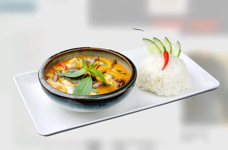 PA1. Boeuf thaï curry rouge