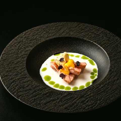 t76a - Tataki salmone cocco
