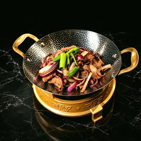 208 - Bœuf aux oignons façon dry pot épicé