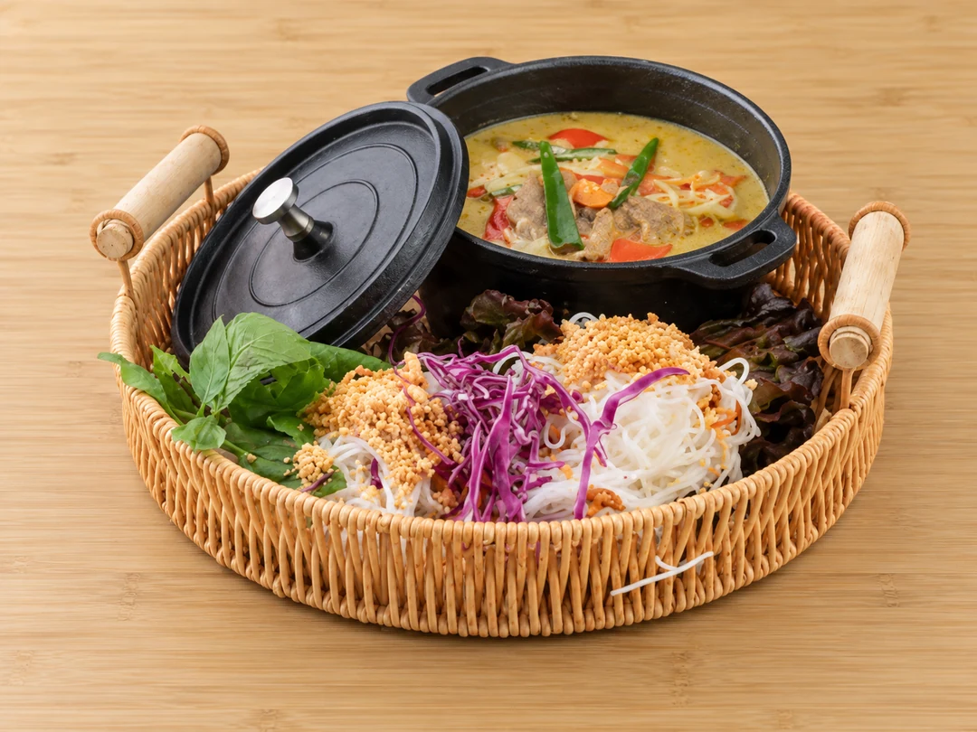 PA7. Bœuf thaï au curry jaune