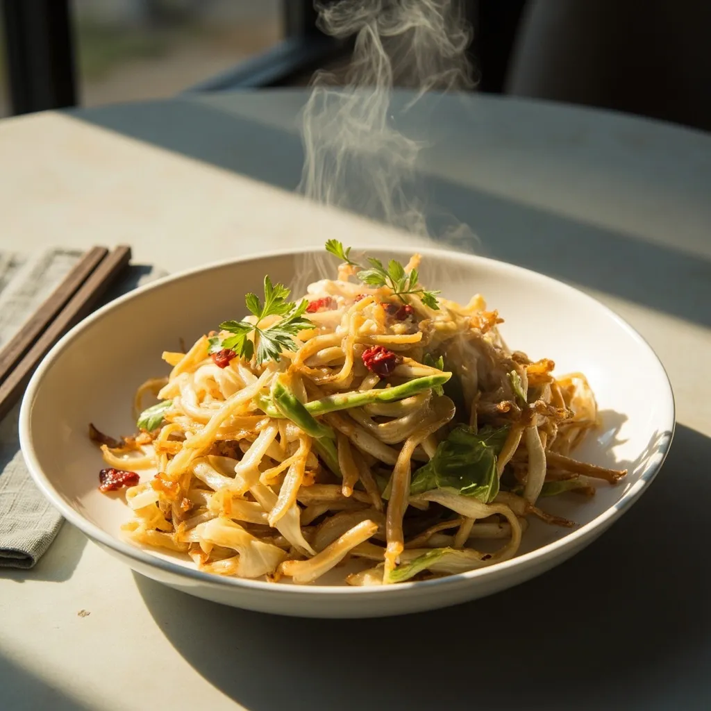 P9 - Chou râpé à la main (Hand-shredded cabbage)