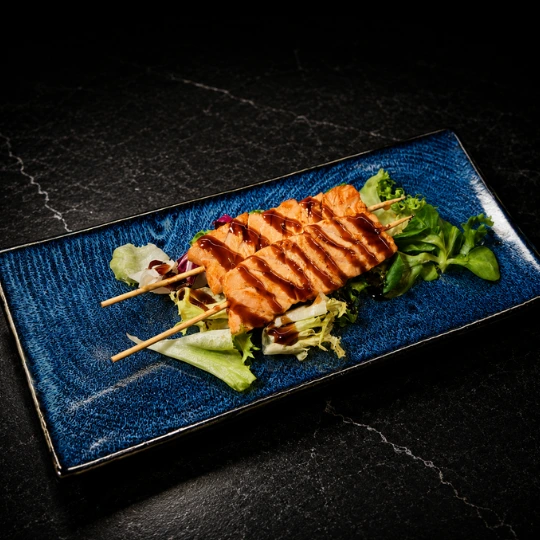405 - Brochette de saumon