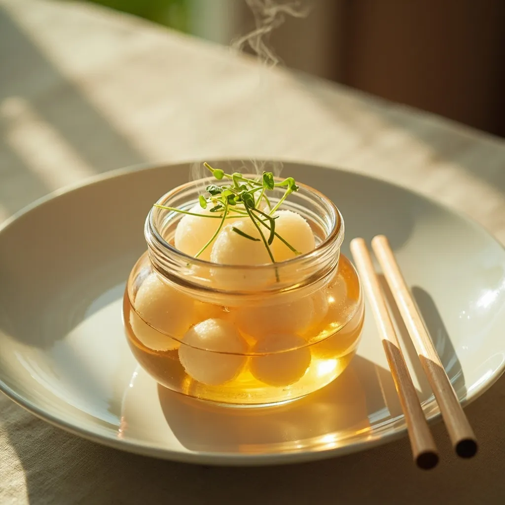 Litchi au sirop (Lychee in syrup)