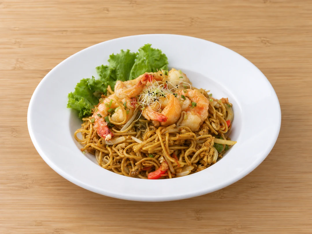 NO3. Nouilles sautées aux crevettes