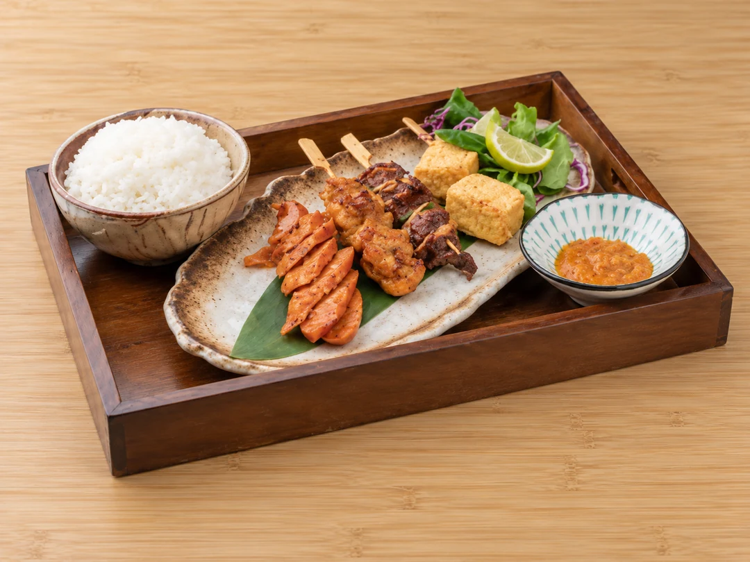 F9. Brochettes mixtes