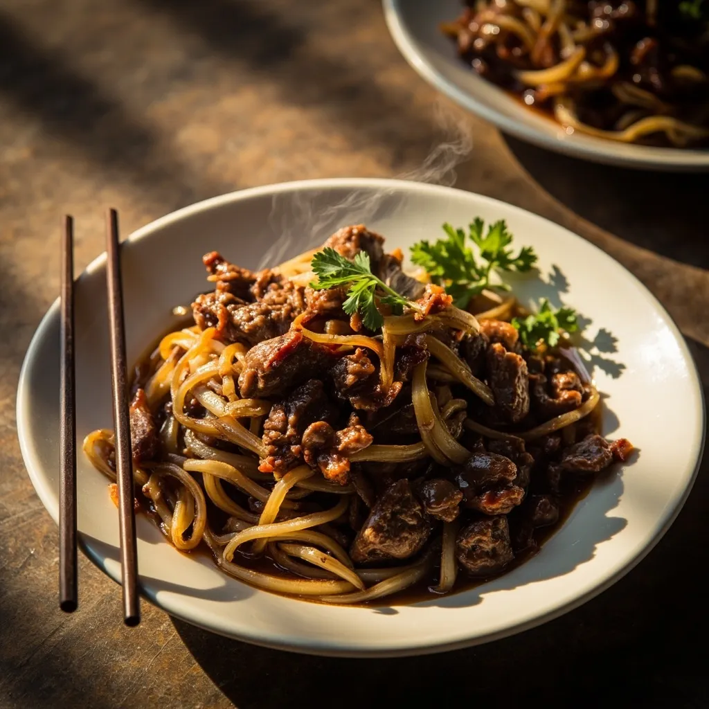 P5 - Bœuf aux oignons (Beef with onions)
