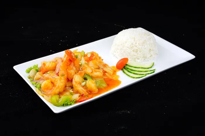 F6. Crevettes piquantes