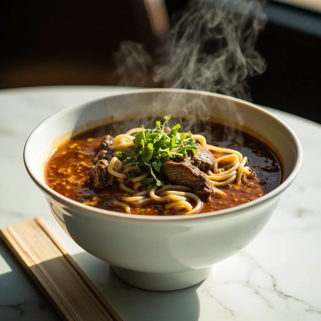 S3 - Soupe de nouilles au bœuf